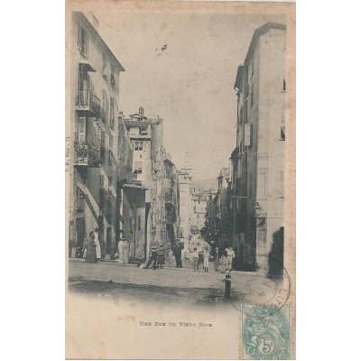 Nice - Une Rue du Vieux Nice 1900